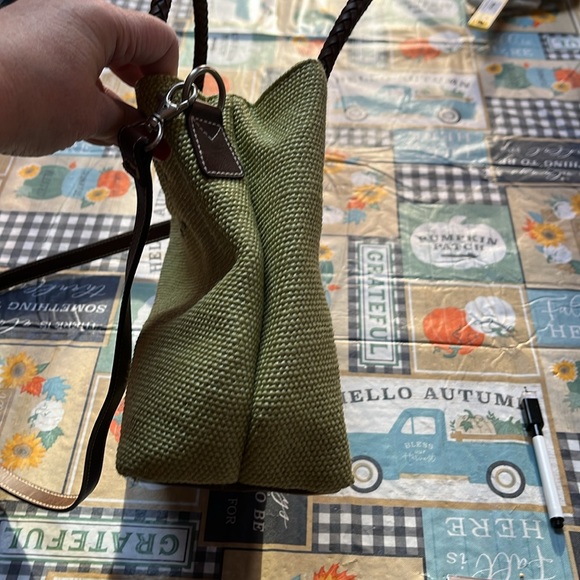 Relic Green Woven Whip Stitch Handbag - Picture 4 of 8